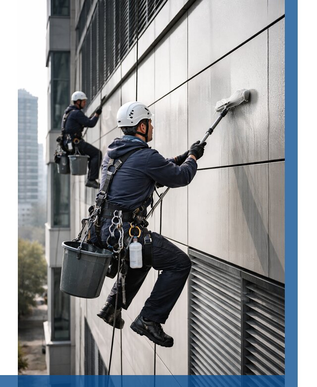 Мойка вентилируемого фасада в Колпине от 258 р. | ВЫСОТНИК-Клп