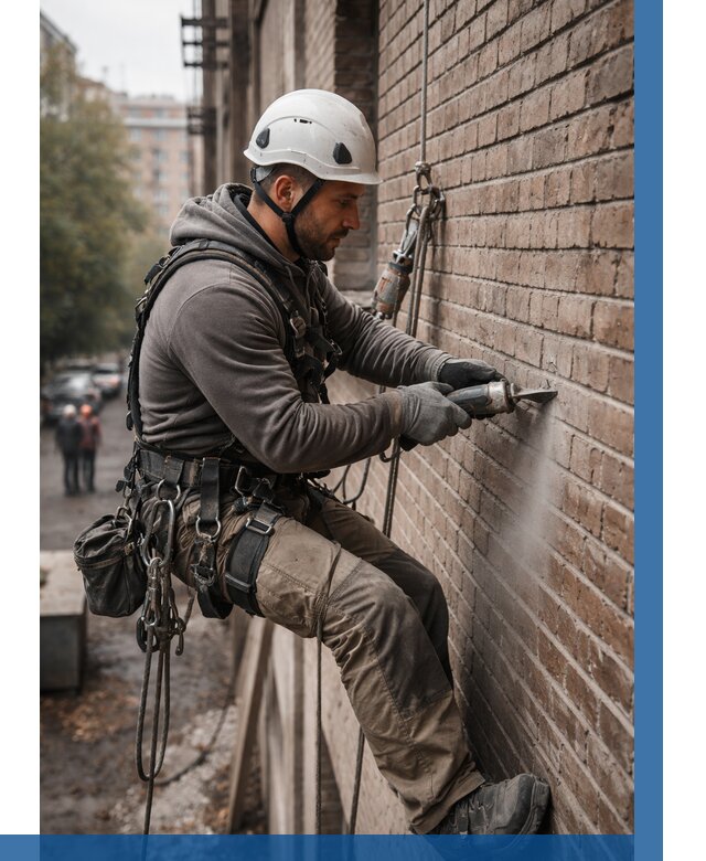 Расшивка кирпичных швов в Колпине от 619 р. | ВЫСОТНИК-Клп