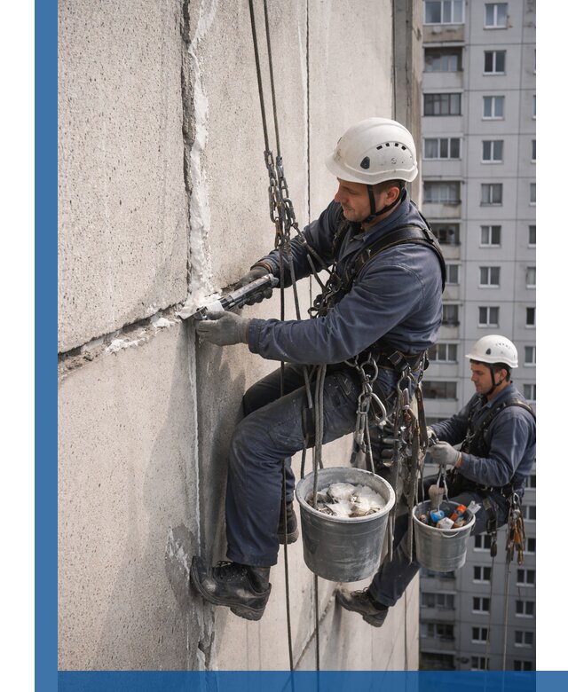Утепление межпанельных швов в Колпине профессионально и надежно
