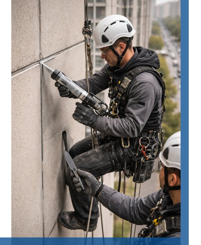 Первичная герметизация швов в Колпине от 619 р. | ВЫСОТНИК-Клп