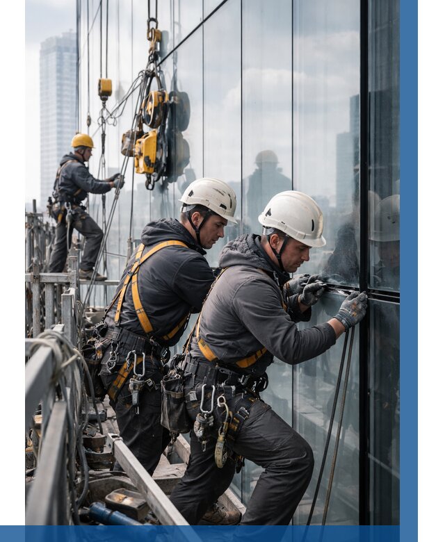 Структурное остекление фасадов в Колпине от 9799 р. | ВЫСОТНИК-Клп