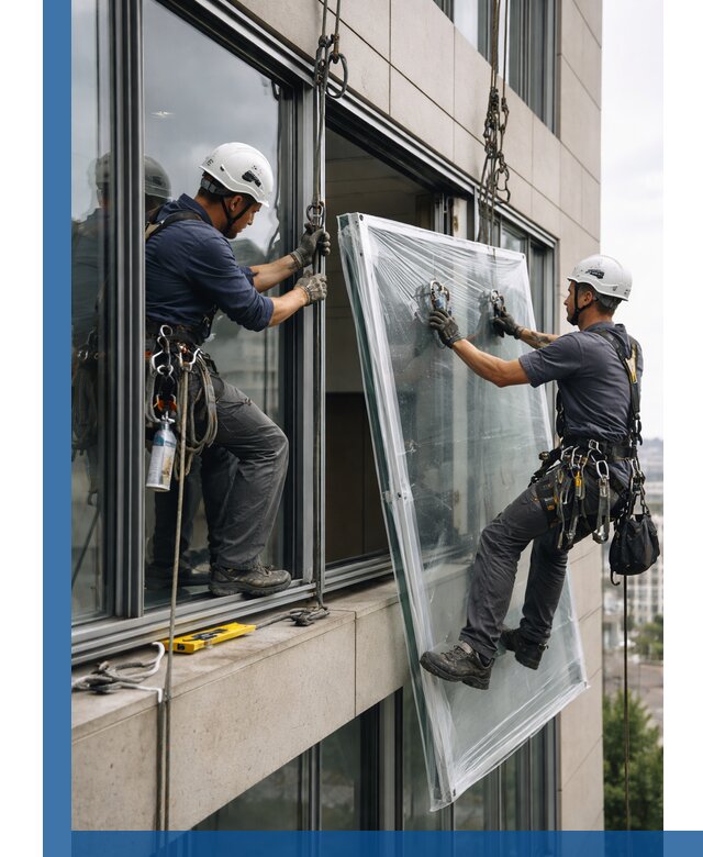 Профессиональная замена стекла в витраже в Колпине с гарантией