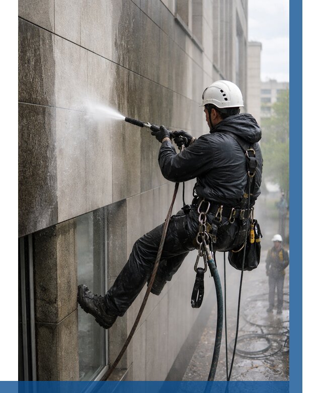 Гидроструйная очистка поверхностей в Колпине от 877 р. | ВЫСОТНИК-Клп