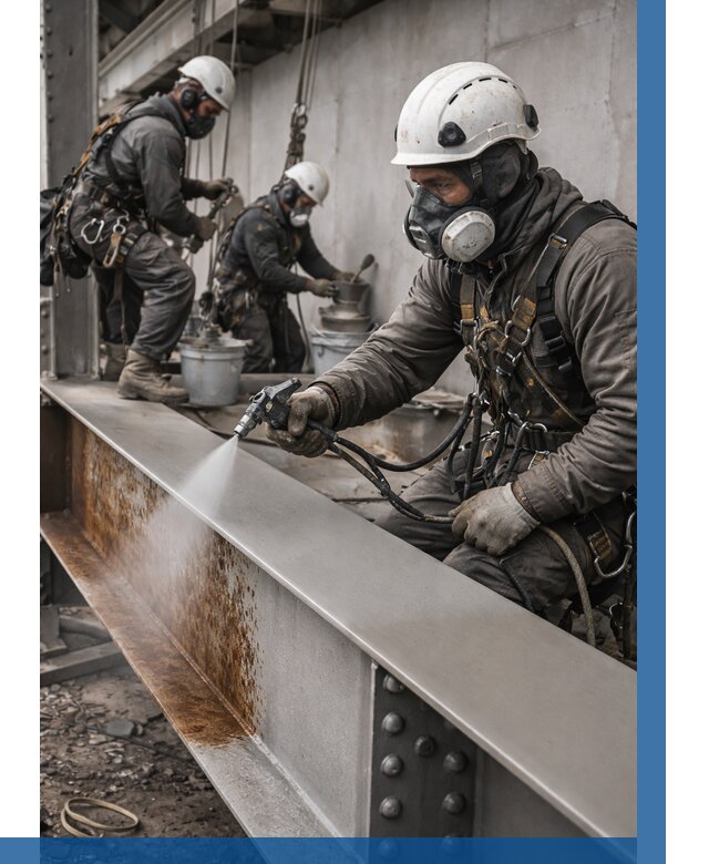 Антикоррозионная покраска металла в Колпине от 722 р. | ВЫСОТНИК-Клп