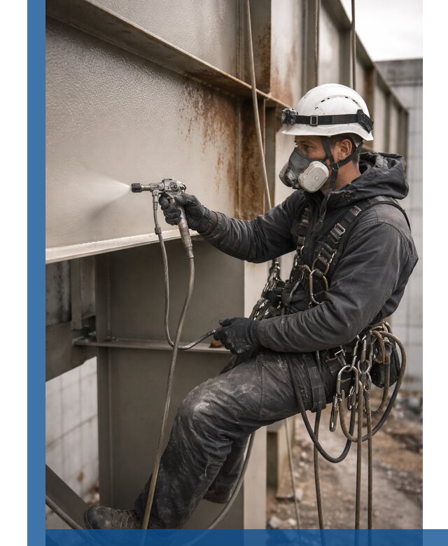 Антикоррозионная покраска металлических конструкций в Колпине