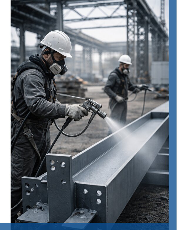 Антикорроз. обработка металлоконстр. в Колпине от 464 р. | ВЫСОТНИК-Клп