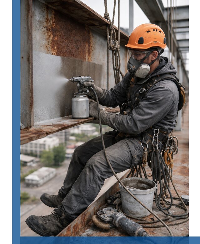 Антикоррозионная обработка металлоконструкций в Колпине под ключ