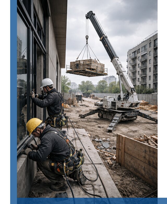 Аренда крана Пионер в Колпине для строительных работ