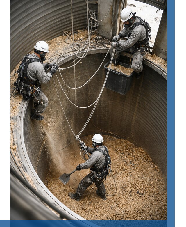 Чистка зерновых бункеров в Колпине от 12378 р. | ВЫСОТНИК-Клп