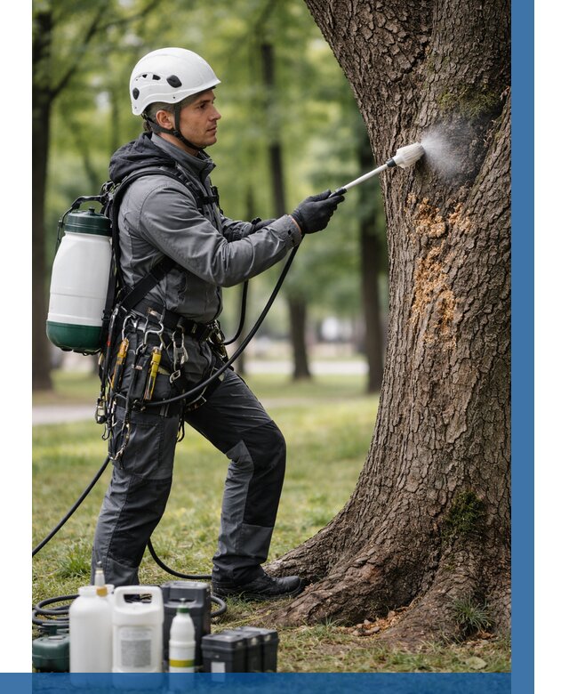 Обработка деревьев от вредителей в Колпине от 4642 р. | ВЫСОТНИК-Клп