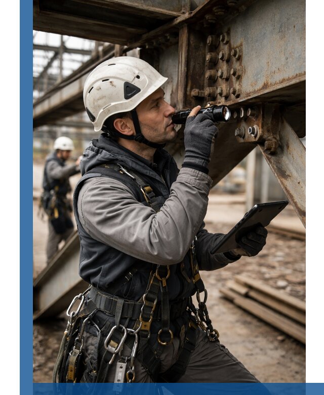 Обследование металлоконструкций и диагностика прочности в Колпине